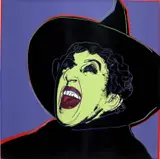 Andy Warhol, The Witch, from Myths (F. & S. 261), 1981, Screenprint in colours with diamond dust, on Lenox Museum Board, the full sheet