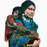 Andy Warhol, Mother and Child, from Cowboys and Indians (see F. & S. 383), 1986, Unique screenprint in colours, on Lenox Museum Board, the full sheet