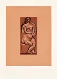 Nu assis (Seated Nude) (Bl. 1086, Ba. 1330) by Pablo Picasso, 1962, Linocut in colours, on Arches paper, with full margins, offered Sep 2024