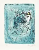Marc Chagall, Nocturne (M. 386), 1963, Lithograph in colours, on Arches paper, with full margins