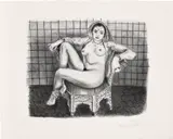 Jeune hindoue (Young Hindu) (D. 508) by Henri Matisse, 1929, Lithograph, on Arches paper, with full margins, sold Sep 2024