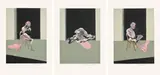 Francis Bacon, Triptyque août 1972 (after, Triptych August 1972) (S. 23, T. 24), 1979, The complete set of three lithographs in colours, on Arches paper, with full margins