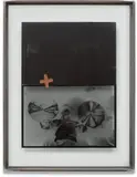 Joseph Beuys, Iphigenie/Titus Andronicus (S. 523), 1985, Photographic positives and negatives on film stamped with brown paint, mounted between two glass plates (as issued)