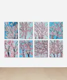 The Virtues (H9) by Damien Hirst, 2021, The complete series of eight laminated giclée prints in colours, flush-mounted to aluminium with metal strainers on the , sold Sep 2024