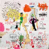 Jean-Michel Basquiat, Riddle Me This Batman, from Superhero Portfolio, 1987/2022, Screenprint in colours, on Saunders Waterford paper, the full sheet