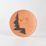 Jean Cocteau, Profil rouge (Red Profile) (G. 187)