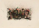Joan Miró, Ma de proverbis (My Proverb): plate V (M. 677, see C. Bks. 139)