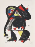 Joan Miró, El golafre (The Wolverine) (M. 1185), 1979, Lithograph in colours, on Arches paper, with margins