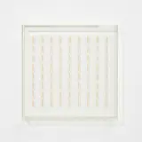 Sérvulo Esmeraldo, Excitable (E7113), 1971, Multiple comprising nails, string, wooden sticks and acrylic on panel