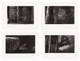 Henry Moore, Stonehenge: five plates (C. 203; 219-222), 1972-73, One etching, aquatint and drypoint, and four lithographs (from the set of two etchings and 16 lithographs), on Richard de Bas and Crisbrook paper, with full margins