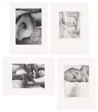 Henry Moore, Elephant Skull: 12 plates (C. 115-117; 121; 123; 125; 126; 129; 132; 134; 139; 144), 1969, 12 etchings, three with drypoint (from the set of 28 plus 5), on handmade Rives paper watermarked with the artist's symbol, with full margins