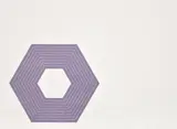 Sidney Guberman, from Purple Series (G. 372, A. & K. 68) by Frank Stella, 1972, Lithograph in purple, on Zerkall Copperplate Deluxe paper, with full margins, sold Sep 2024