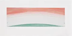 Two Jumping Fish (E. 114) by Ed Ruscha, 1980, Etching in colours, on R.K. Burt paper, with full margins, sold Sep 2024