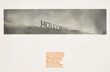Ed Ruscha, Hollywood in the Rain, from Hollywood Collects