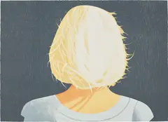 Tracy by Alex Katz, 2013, Lithograph and woodcut in colours, on Somerset Satin paper, the full sheet, sold Sep 2024