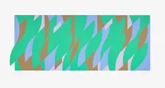 Bridget Riley, Leap (S. 68, T. & G. 68), 2008, Screenprint in colours, on Fabriano paper, with full margins