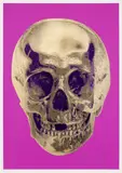 'Till Death Do Us Part - Long Life Purple African Gold Imperial Purple Skull by Damien Hirst, 2012, Screenprint in colours with foil block and glaze, on Somerset Satin paper, with full margins, offered Sep 2024