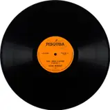 Cildo Meireles, Sal Sem Carne (Salt Without Meat), 1975, Sound sculpture comprised of black vinyl LP at 33 1/3 rpm (50 mins), with accompanying printed insert, all contained in the original laminated and offset lithograph printed card sleeve