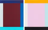 Imi Knoebel, Anima Mundi 3-2 III Ed., 2009/2015, The set of two multiples with acrylic in colours, on constructed and collaged plastic panels, each mounted to Alu-Dibond