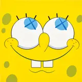 Kaws, Untitled (KAWSBOB for the Aldrich), 2011, Screenprint in colours, on Rives BFK paper, the full sheet