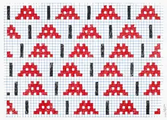 Homeworks (C.P.E. 6) by Invader, 2006, Screenprint in colours, on wove paper, with full margins, sold Sep 2024