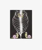 Kenny Scharf, Snail Nymphs, 1998, Etching and aquatint in colours with hand-colouring in watercolour, on wove paper, with full margins