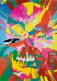Damien Hirst, Beautiful Hours Spin Painting 1, 2009, Lithograph in colours, on smooth wove paper, the full sheet