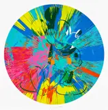 Beautiful Mickey by Damien Hirst, 2015, Screenprint in colours, on wove paper, with full margins, sold Oct 2024