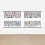 The Archangels (H15) by Damien Hirst, 2021, The complete set of four giclée prints in colours, on archival fine art paper, with full margins, sold Oct 2024