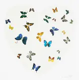 Love is All You Need by Damien Hirst, 2016, Screenprint in colours with glaze, on wove paper, with full margins, sold Oct 2024
