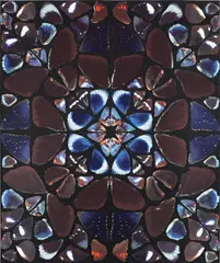 Deific by Damien Hirst, 2013, Screenprint in colours with glitter, on wove paper, the full sheet, sold Oct 2024