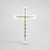 Damien Hirst, Sacrament, 2009, Multiple comprising cedar wood, silver, stainless steel, resin, painted cast bismuth pills and acrylic lacquer