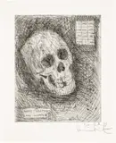Damien Hirst, I Once Was What You Are, You Will Be What I Am, 2006/2007, Etching, on wove paper, with full margins