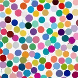 Raffles, from Colour Space (H5-5) by Damien Hirst, 2018, Giclée print in colours, flush-mounted to aluminium with metal strainer on the reverse (as issued), sold Oct 2024
