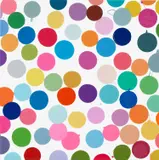 Plaza, from Colour Space (H5-6) by Damien Hirst, 2018, Giclée print in colours, flush-mounted to aluminium with metal strainer on the reverse (as issued), sold Oct 2024