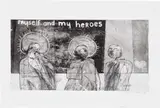 David Hockney, Myself and My Heroes (S.A.C. 4, M.C.A.T. 4)