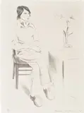 David Hockney, Yves Marie (S.A.C. 159, M.C.A.T. 156), 1974, Lithograph, on Arches buff paper, the full sheet