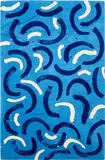 David Hockney, Swimming Pool Carpet, from the Arterior Collection, 1988, Dyed and tufted machine-woven woollen rug, with jute/cotton backing