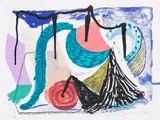 David Hockney, Catherine's Walk, from Some More New Prints (G. 1623, M.C.A.T. 343), 1993, Lithograph and screenprint in colours, on Arches 88 paper, the full sheet