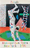 David Hockney, The Parade Poster (B. 102), 1981, Offset lithographic poster in colours, on wove paper, the full sheet