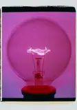 Amanda Means, Light Bulb 14405, 2007, Unique colour Polaroid print, mounted