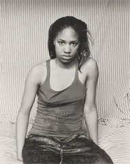 LaToya Ruby Frazier, Self portrait (March 10am), 2009, Gelatin silver print, mounted