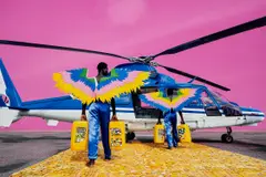 Airborn by Prince Gyasi, 2021, Chromogenic print, mounted, sold May 2024