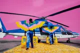 Prince Gyasi, Airborn, 2021, Chromogenic print, mounted