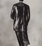 Chanel Sequined Suit by Irving Penn, 1974, Platinum-palladium print, printed 1979, mounted, offered May 2024