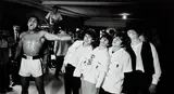 Chris Smith, Ali and The Beatles, 1964, Gelatin silver print, printed later, mounted