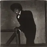 James Brown backstage at the Apollo theater, N.Y.C. by Diane Arbus, 1966, Gelatin silver print, printed later by Neil Selkirk, offered May 2024