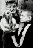 William Klein, Gun 1, New York, 1955, Gelatin silver print, printed 2013, mounted