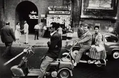 Red Light, Rome by William Klein, 1956, Gelatin silver print, printed later, sold May 2024