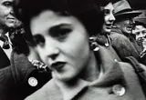 William Klein, Big Face in Crowd, New York, 1955, Gelatin silver print, printed later